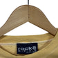 Vintage 90's Rocke Gear Yellow Overdyed Crewneck Sweater Size XL