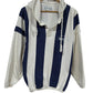 Vintage 90's ENUF International Striped Hoodie Size Medium