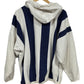 Vintage 90's ENUF International Striped Hoodie Size Medium