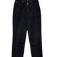 Vintage Women's Lawman Western Black Denim High Waist Jeans Size 24x28