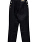 Vintage Women's Lawman Western Black Denim High Waist Jeans Size 24x28