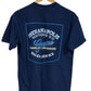 Vintage Harley Davidson Night Rider Call of the Wild Biker Tee Size Medium