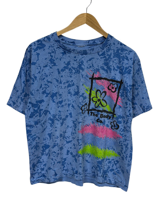 Vintage 90's Women's The Body Company Cropped Tee Size Large