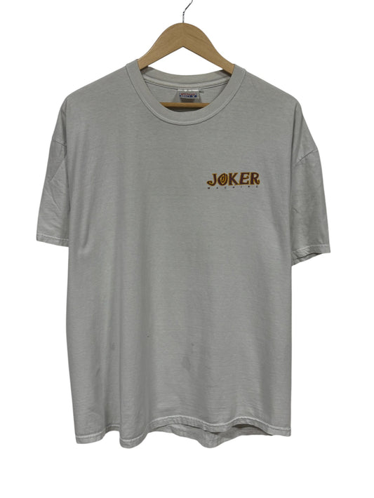 Vintage Y2K Joker Machines Gambling Graphic Tee Size XL