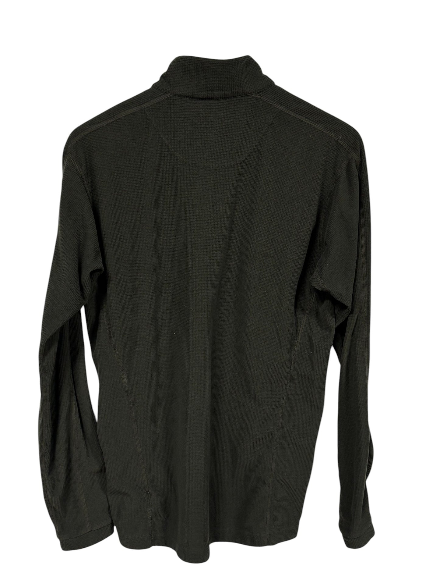 Arc'Teryx Olive Green Quarter Zip Sweater Size Medium
