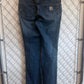 Carhartt Women's Traditional Fit Denim Jeans Size 32x31