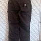 Carhartt Brown Women's Double Knee Carpenter Pants Size 29x27