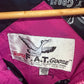 Vintage Triple FAT Goose Down Insulated Pink Purple Jacket Size Medium