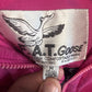Vintage Triple FAT Goose Down Insulated Pink Purple Jacket Size Medium