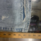 True Religion Vinny Ultra Baggy Distressed Denim Jeans Size 34x33