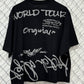 True Religion All Over Print Black Horseshoe Tee Size XL NWT