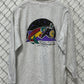 Vintage 90's Montana Big Sky Fly Fishing Club Long Sleeve Shirt Size Large