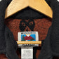 Vintage 80's Wooded River Aztec Print Nature Wool Jacket Size Medium