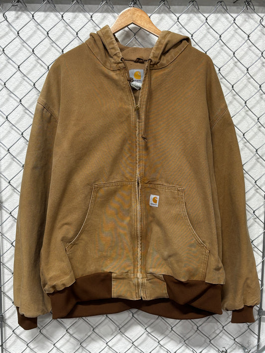 Vintage Carhartt J131 Brown Carhartt Insulated Jacket Size 3XL