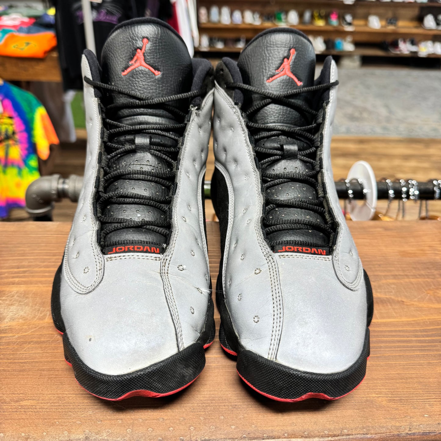 Jordan 13 '3M Reflective Silver' Size 11