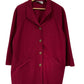 Vintage 90's Women's Red Overcoat Size Medium