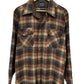 Vintage Pendleton Wool Plaid Button Up Board Shirt Size Large