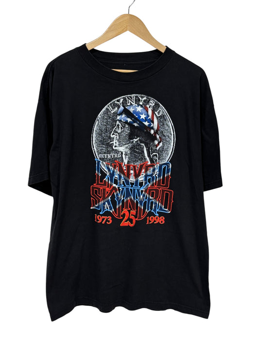 Vintage 1998 Lynyrd Skynrd 25 Years Concert Tour Tee Size XL