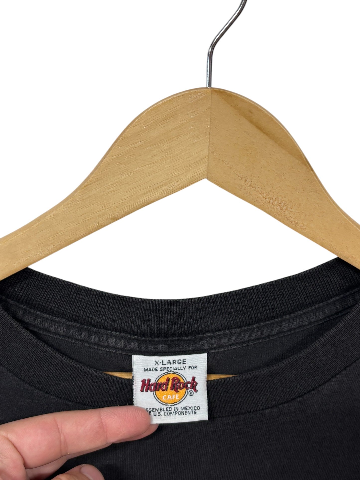 Vintage 1998 Hard Rock Cafe San Juan Graphic Tee Size XL
