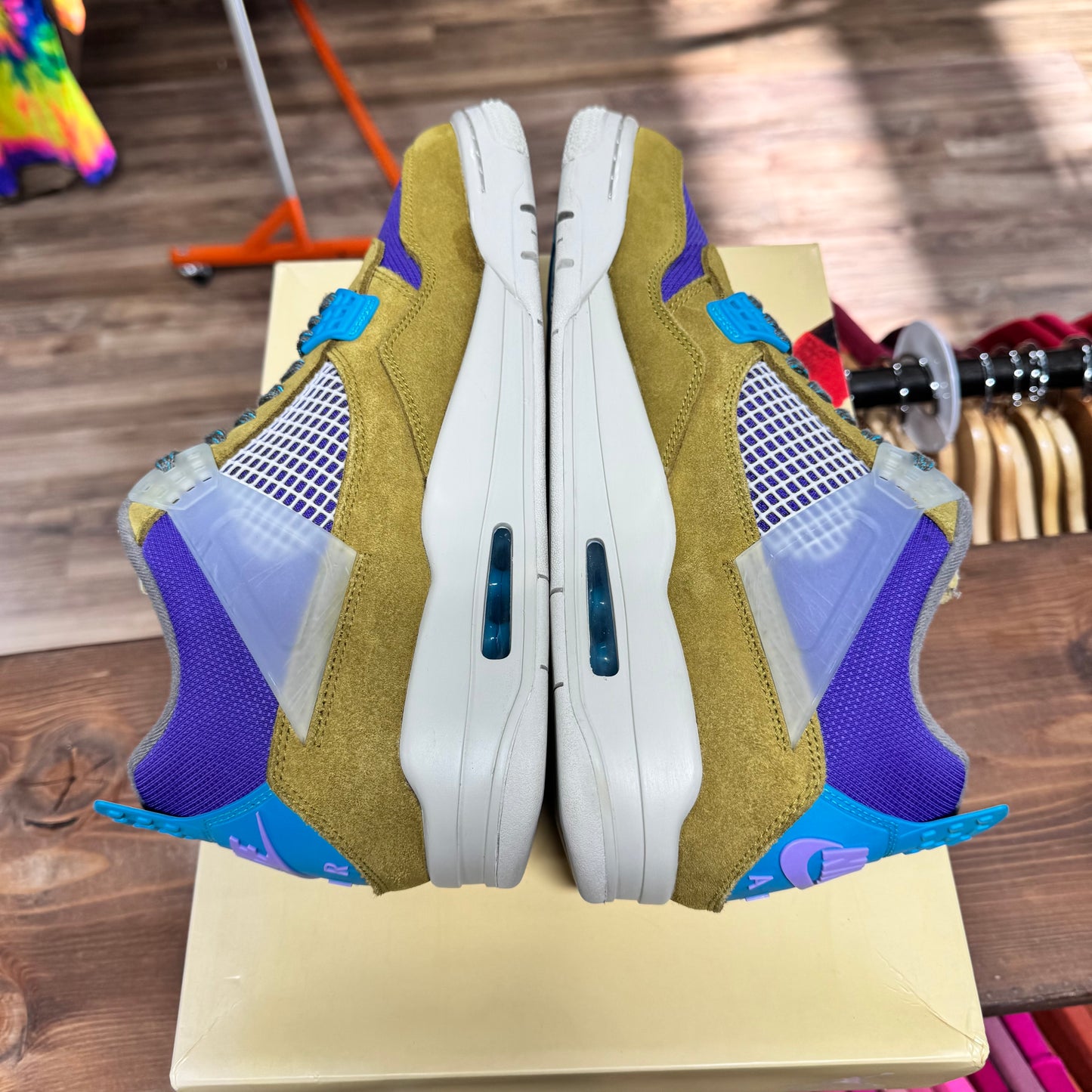 Jordan 4 'Union Desert Moss' Size 10.5