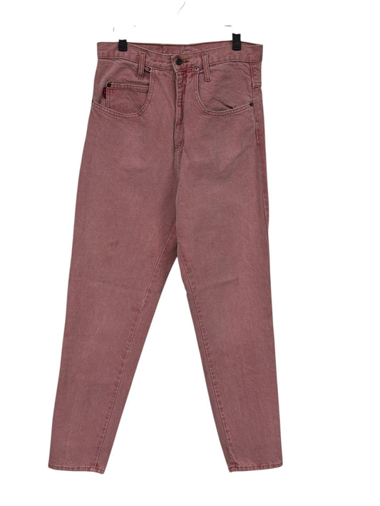 Vintage 90's LEI Women's Pink Denim Jeans Size 30x31