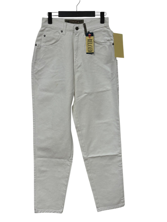 Vintage 90's Levi's Women's 900 Series White Relaxed Fit Jeans Size 26x30