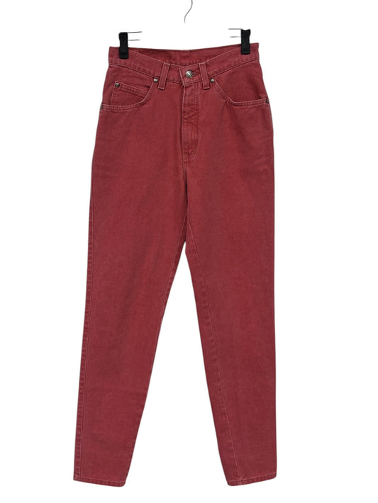 Vintage 90's Levi's Women's Clay Red Denim Jeans Size 26x32