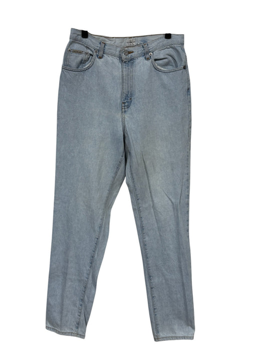 Vintage 90's Women's Calvin Klein Light Wash Denim Jeans Size 30x31