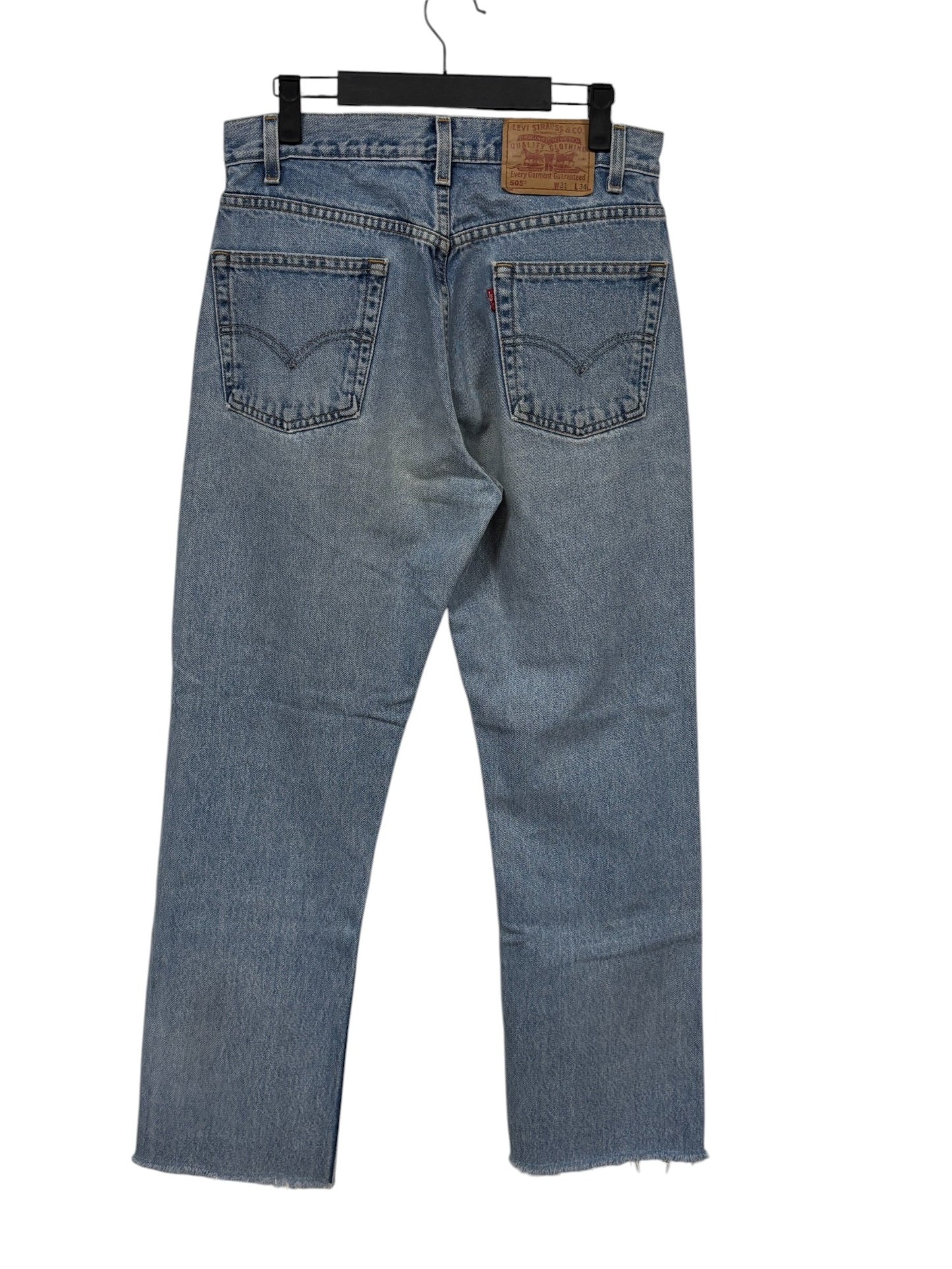 Vintage Levi's Women's 505 Regular Fit Denim Jeans Size 30x29