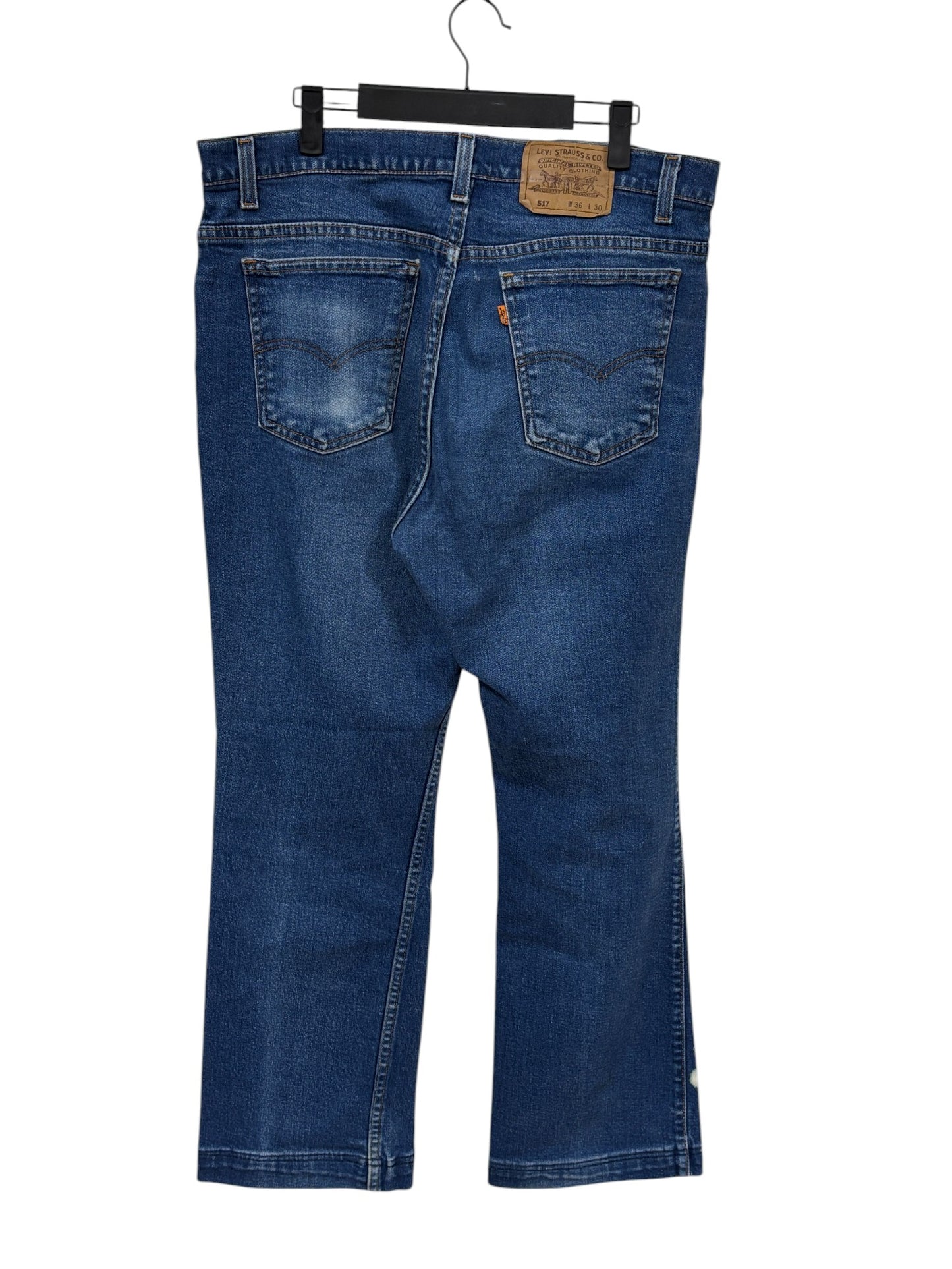 Vintage 90's Levi's Women's Dark Wash Denim Jeans Size 35x27
