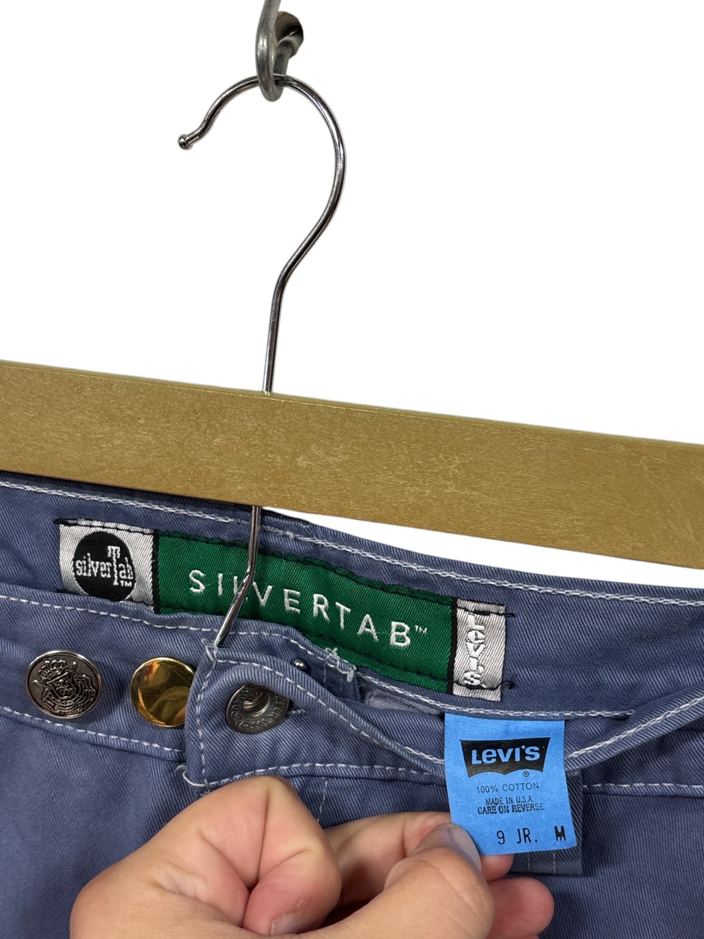 Vintage 90's Levi's Women's Silvertab Baggy Jeans Size 30x30