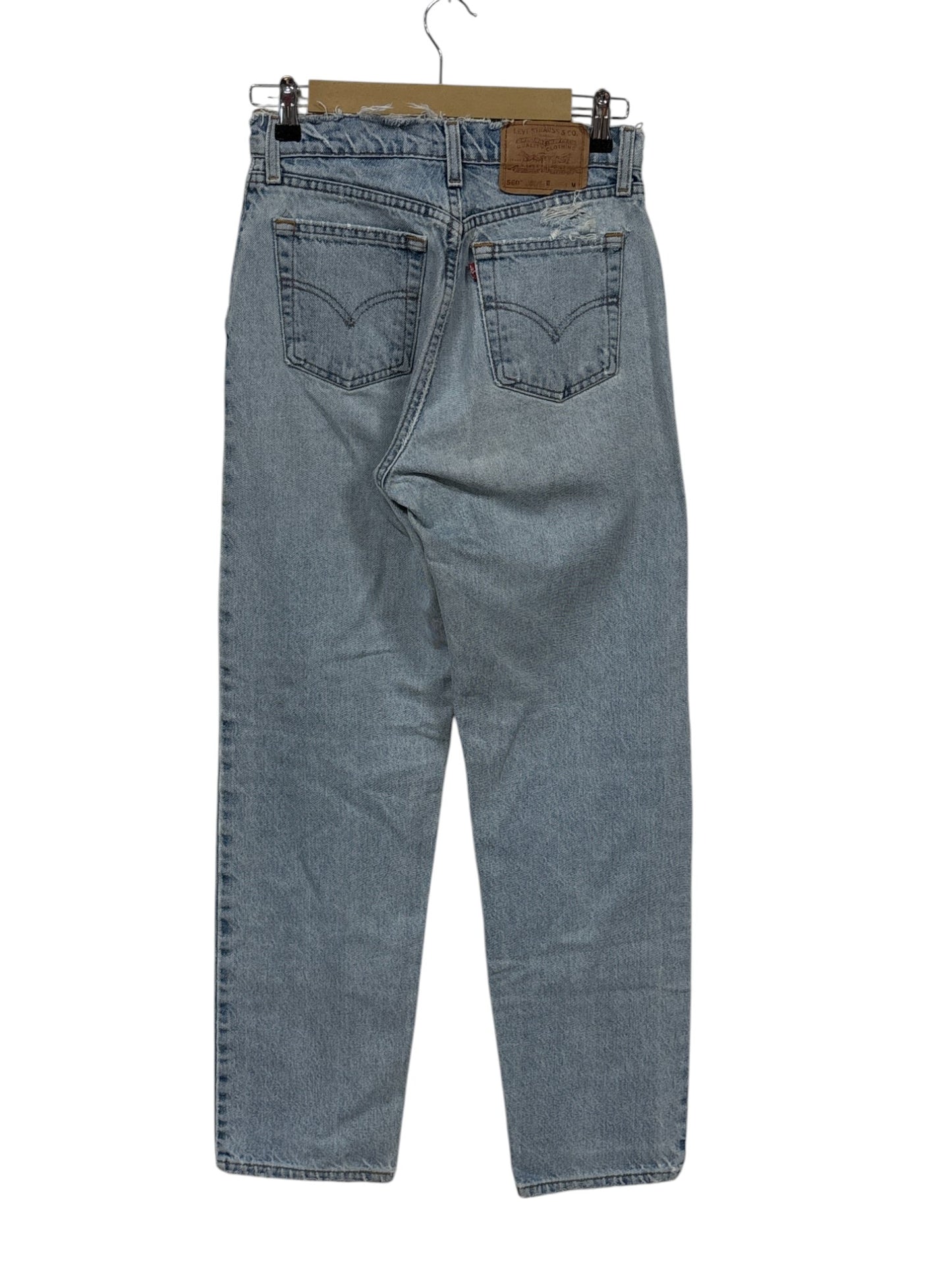 Vintage 90's Levi's Women's 560 Light Wash Denim Jeans Size 28x31