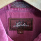 Vintage 90's Lucchese Western Made in USA Red Button Up Shirt Size Large