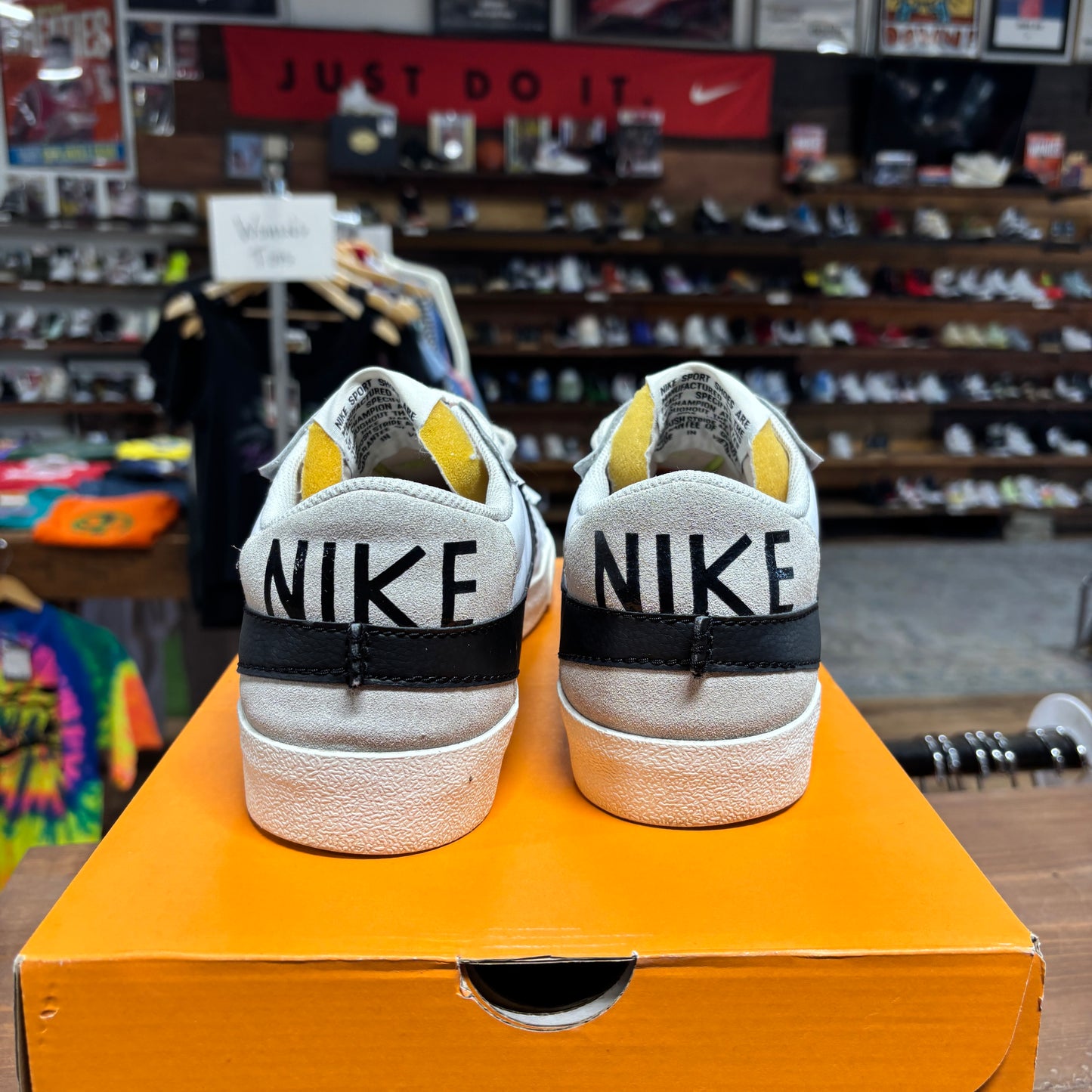 Nike Blazer Low 'White Black Sail' Size 13