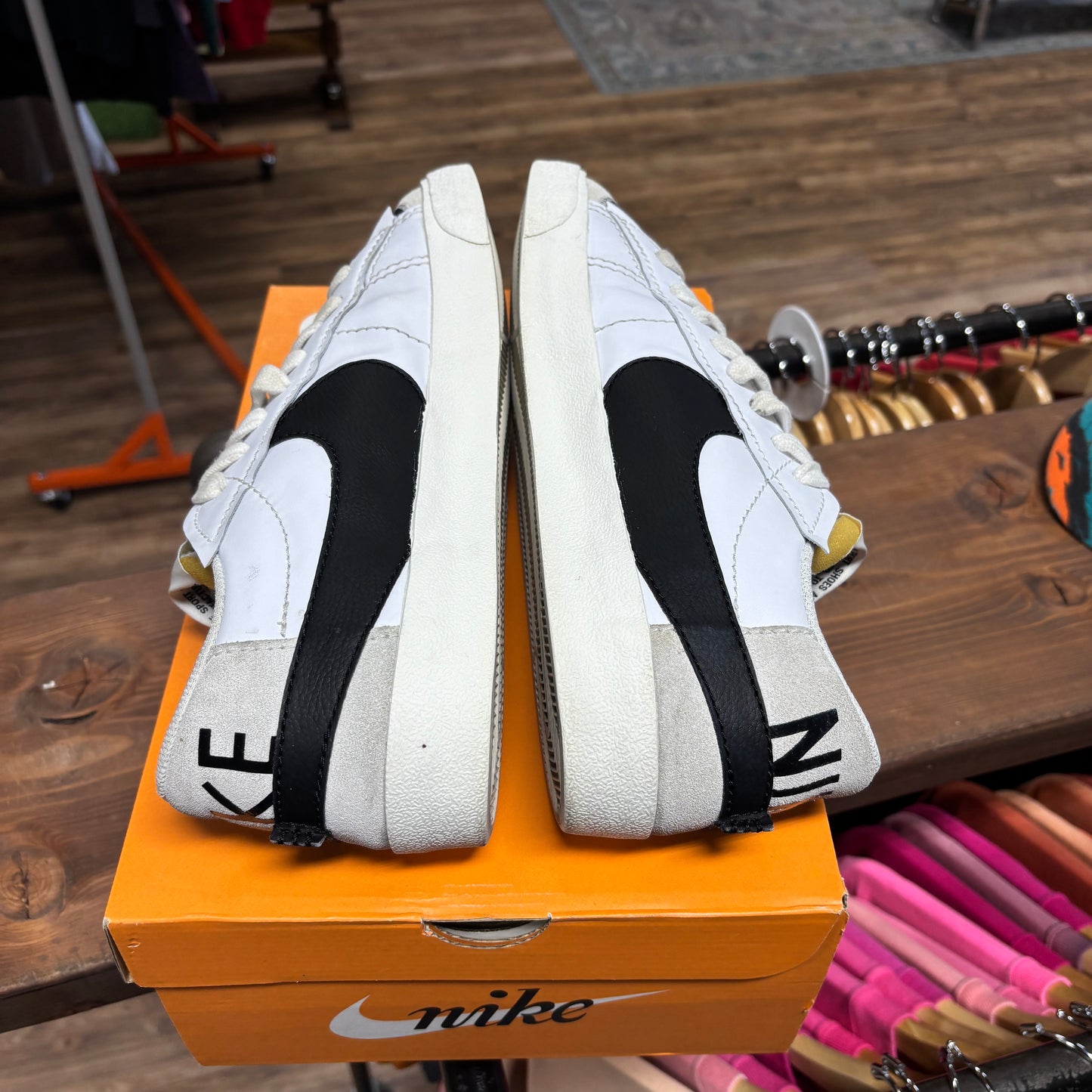 Nike Blazer Low 'White Black Sail' Size 13