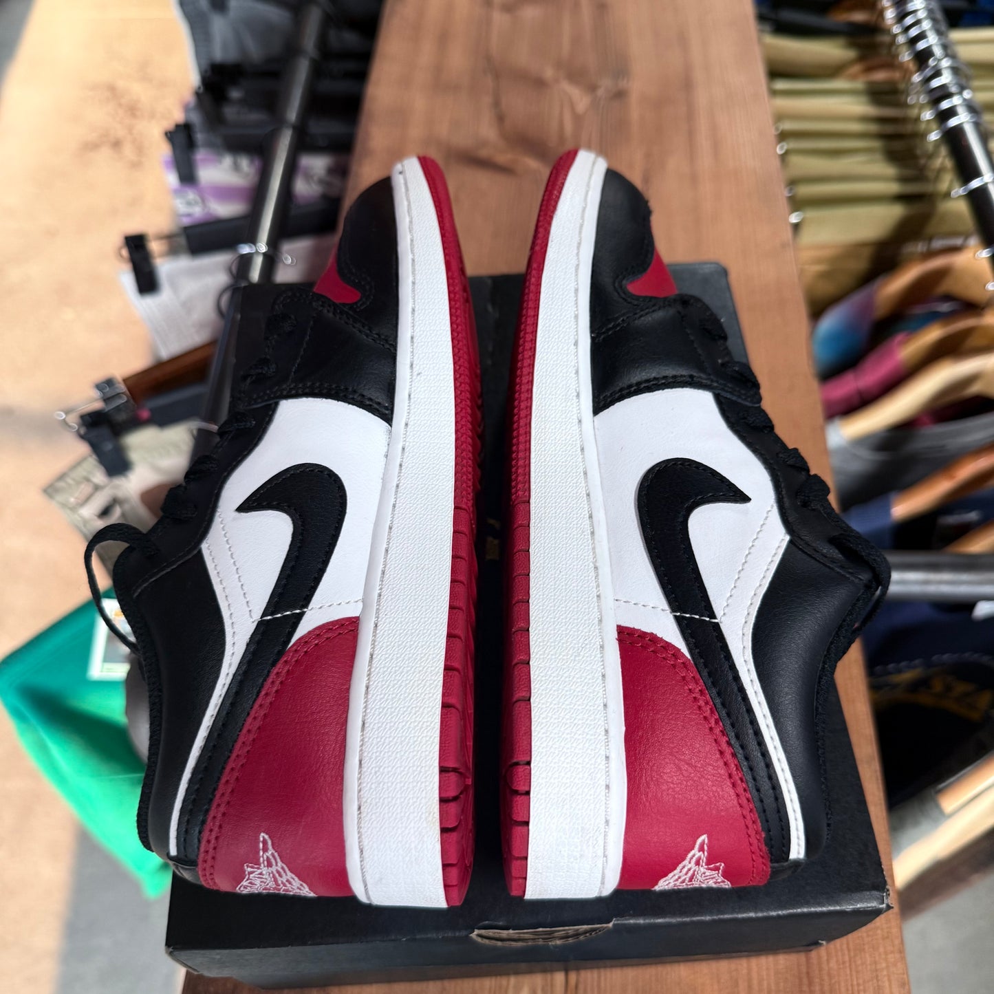 Jordan 1 Low 'Black Toe' Size 5.5Y