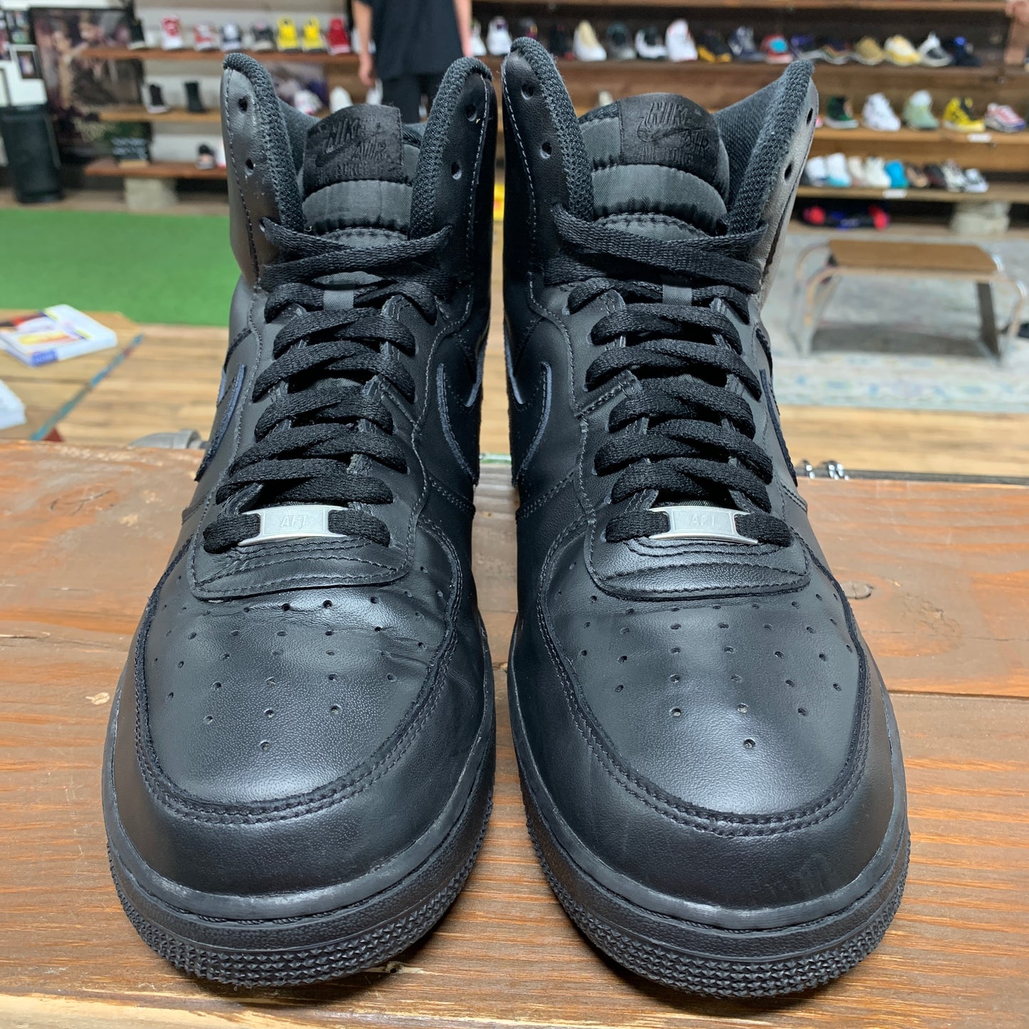 Nike AF1 High 'Triple Black' Size 11.5