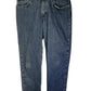 Vintage Carhartt Blanked Lined Blue Denim Dungaree Jeans Size 32x33