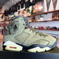 Jordan 6 'Travis Scott Olive' Size 9