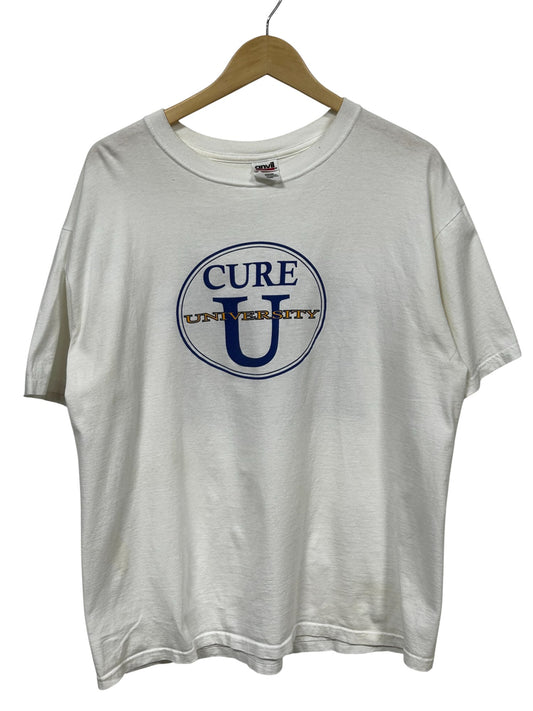 Vintage Montana State University Billings Cancer Cure Graphic Tee Size Large