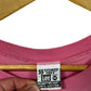 Vintage 90's Lee Women's Sturdy Pink Blank Tee Size Medium