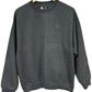 Vintage Starter Dark Grey Blank Classic Logo Crewneck Sweater Medium