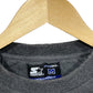 Vintage Starter Dark Grey Blank Classic Logo Crewneck Sweater Medium