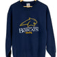 Vintage Montana State University Bobcats Papa Graphic Sweater Size Large