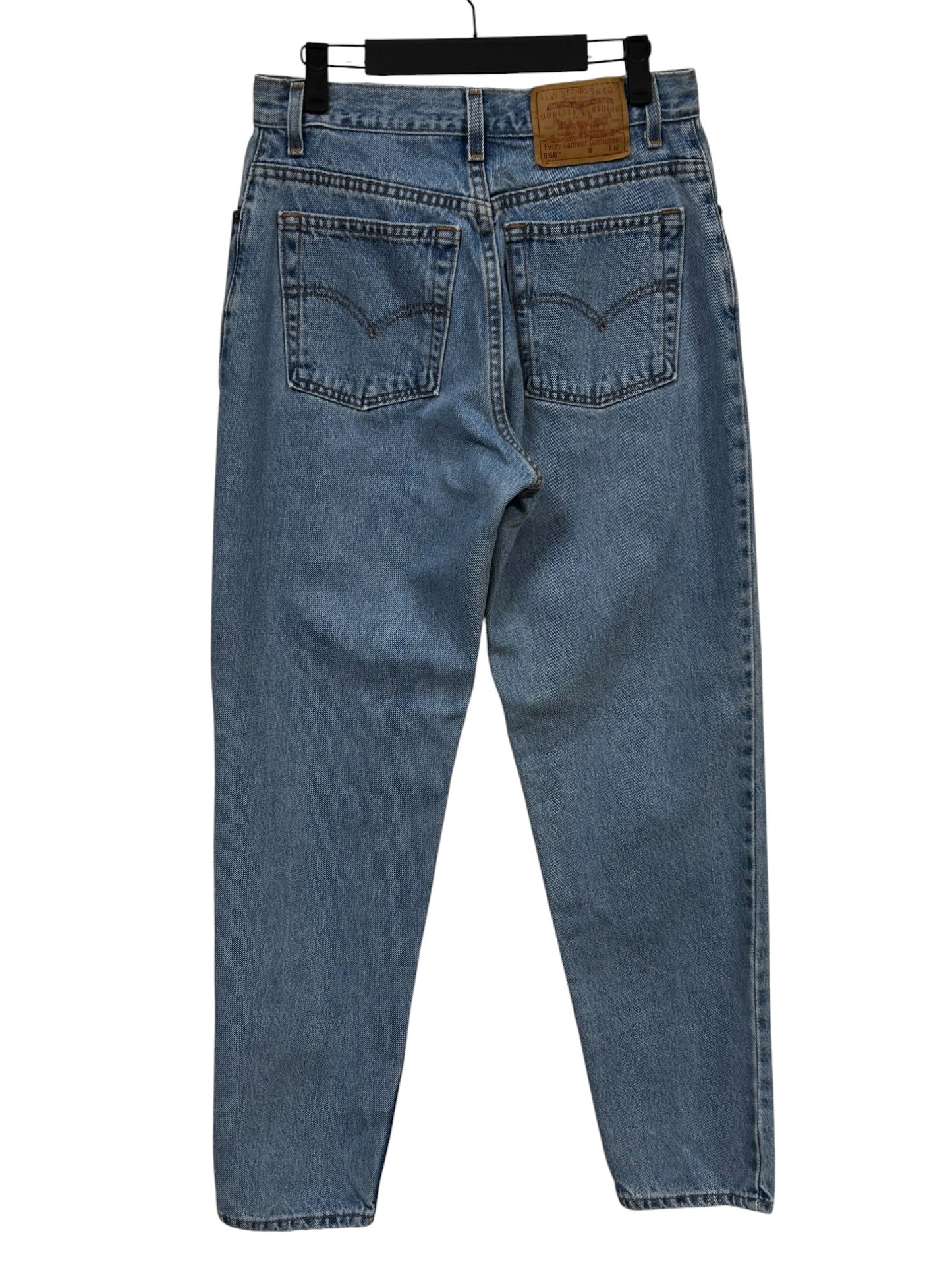 Vintage 90's Levi's Women's Made in USA Relaxed Fit 550 Denim Jeans Size 28x29