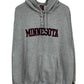 Vintage 90's Nike Minnesota Center Swoosh Collegiate Hoodie Size XXL