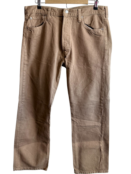 Vintage Y2K Levi's Brown 501 Jeans Size 36x30