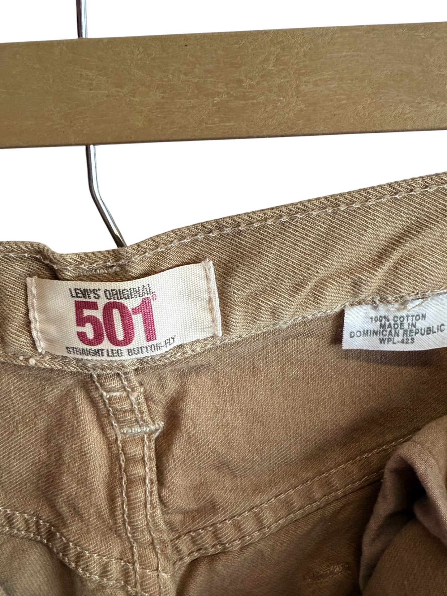 Vintage Y2K Levi's Brown 501 Jeans Size 36x30