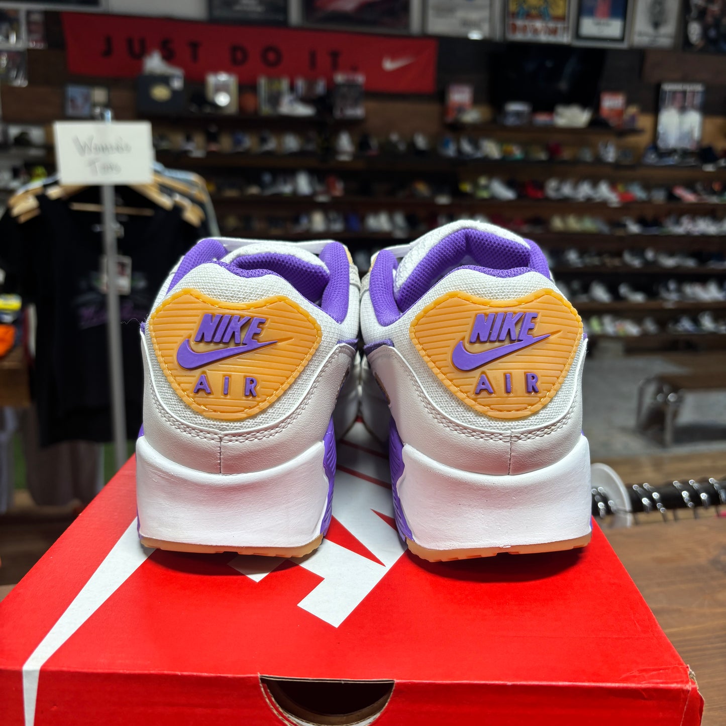 Nike Air Max 90 'Action Grape Citron' Size 10.5