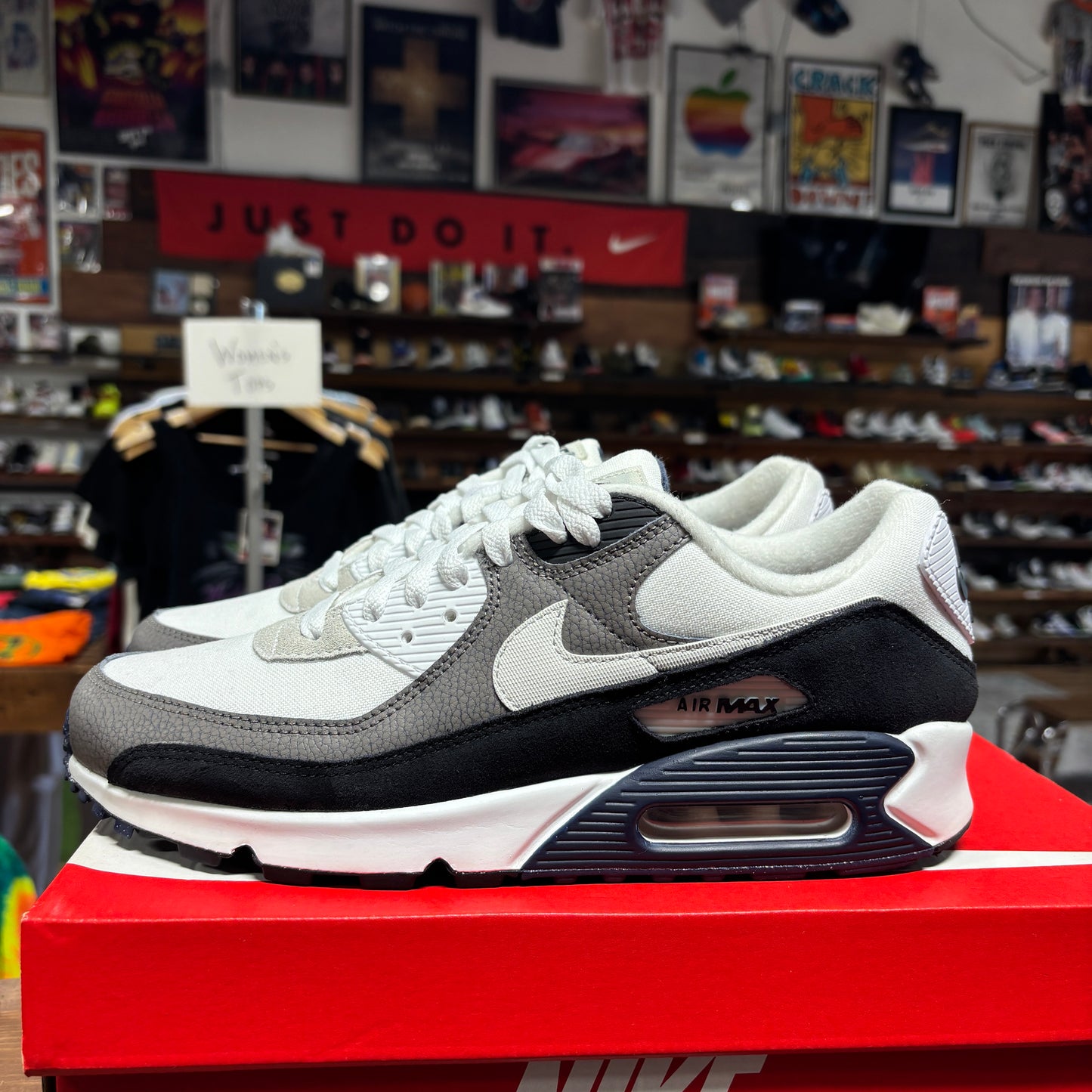 Nike Air Max 90 'Flat Pewter Obsidian' Size 10.5